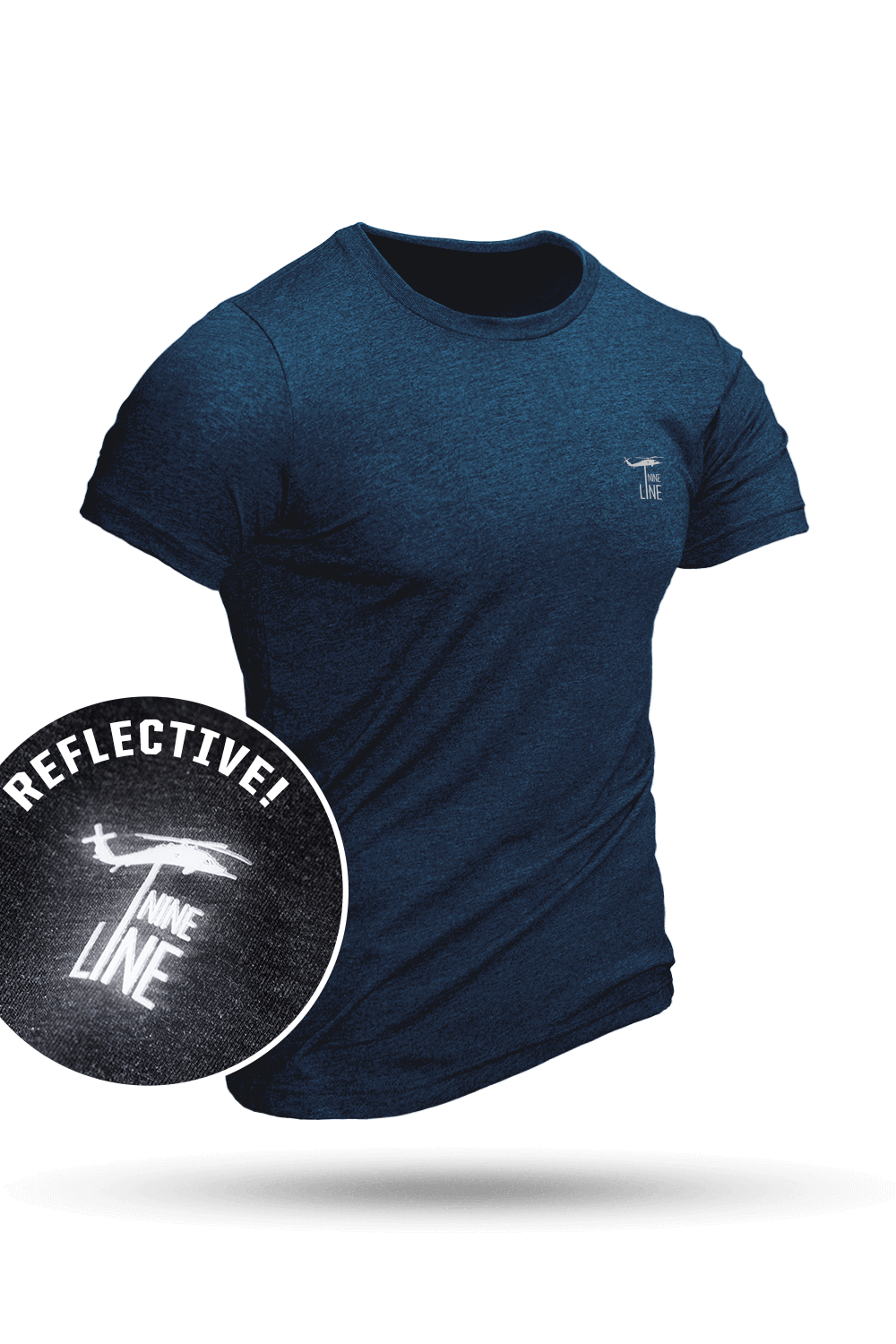 Athletic T-Shirt - Reflective - Core - Nine Line Apparel