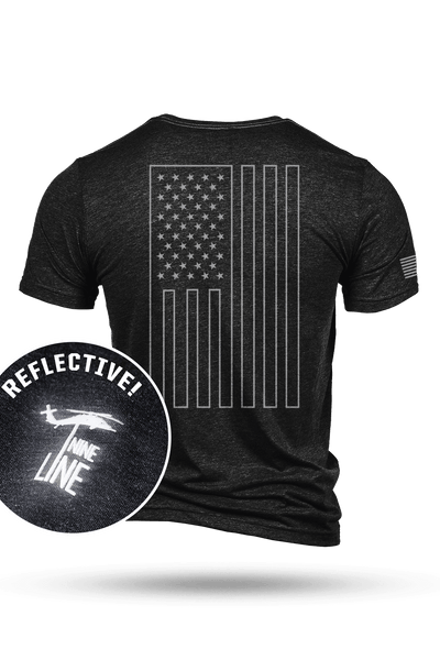 Athletic T-Shirt - Reflective - Core America - Nine Line Apparel