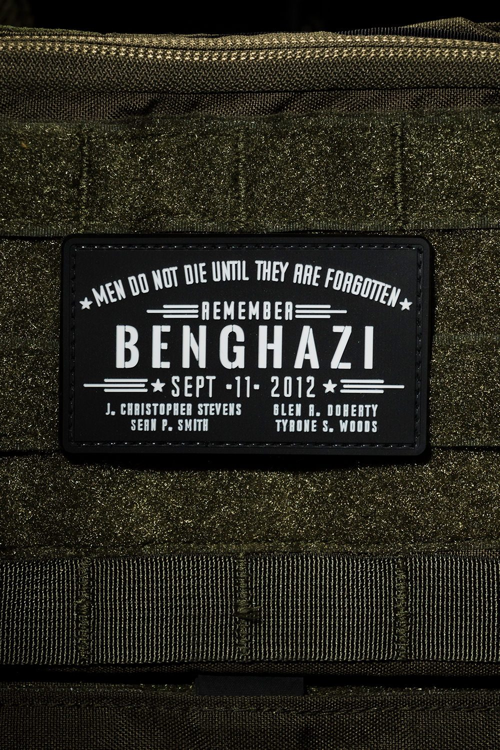 Benghazi PVC Patch - Nine Line Apparel