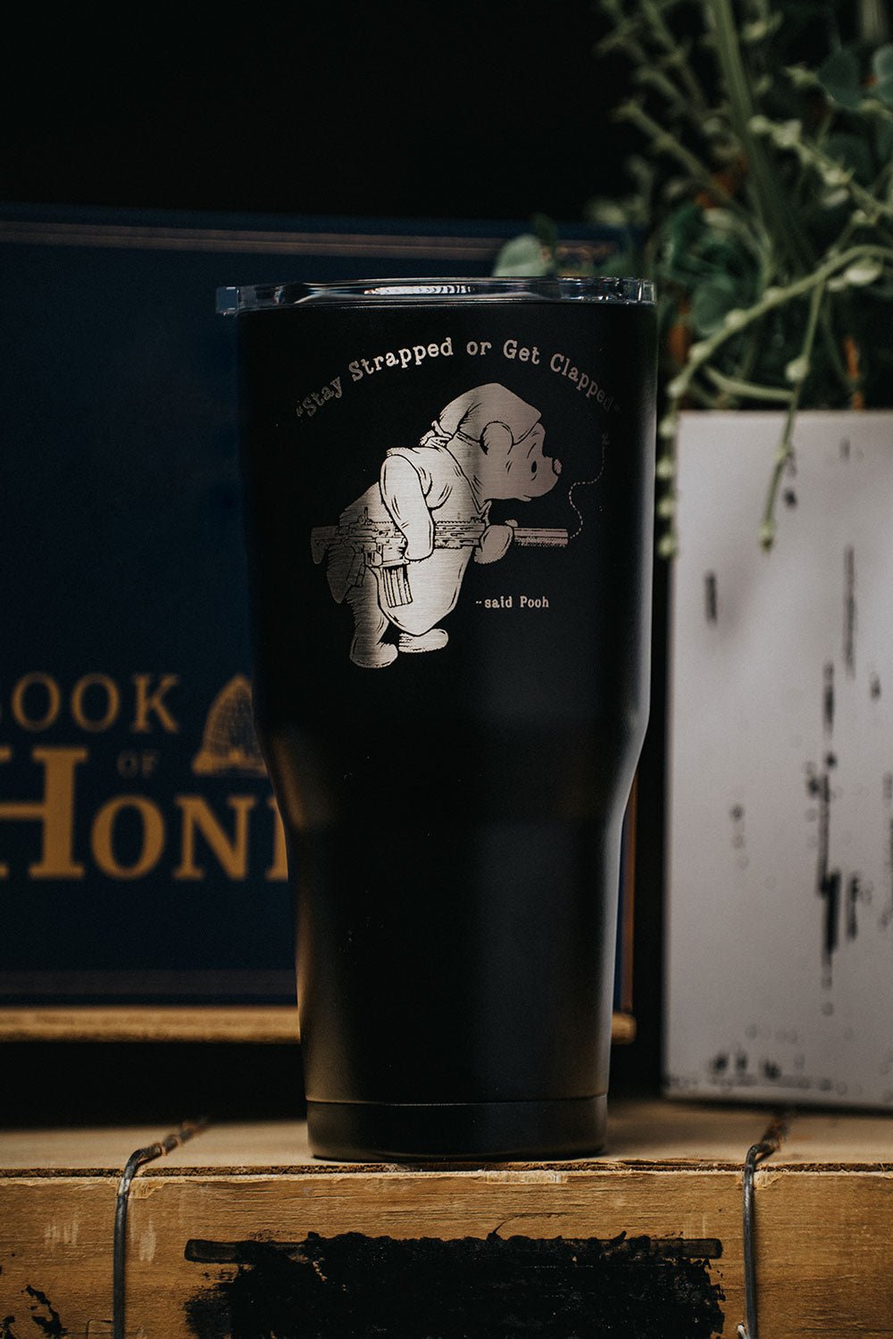 BF 30 oz Tumbler - Pooh Bear - Nine Line Apparel