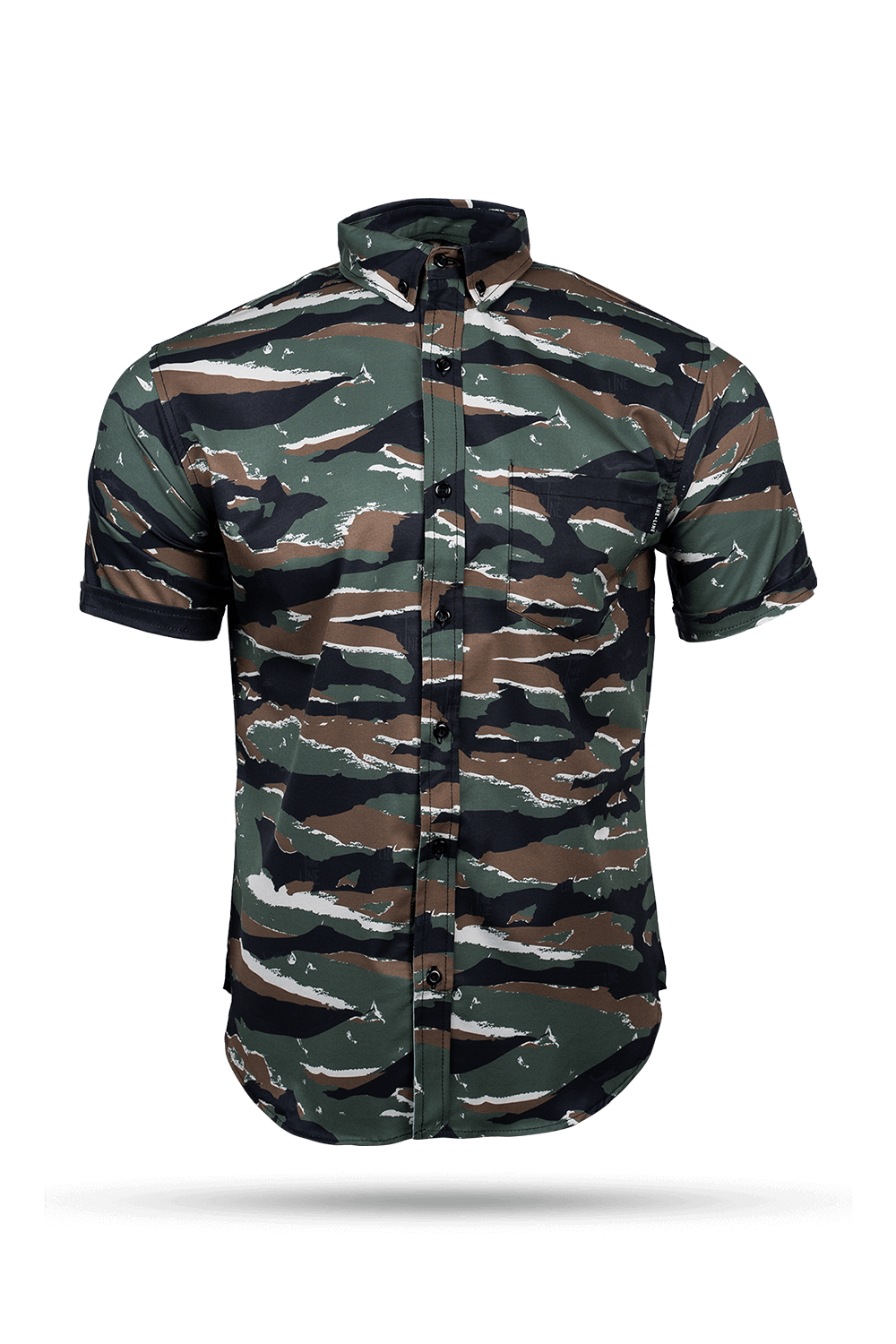 Casual Button Down Shirt - Camo Collection - Nine Line Apparel