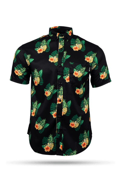 Casual Button Down Shirt - Pineapple Grenade Collection - Nine Line Apparel