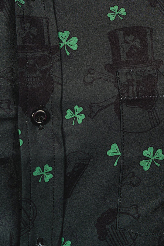 Casual Button Down Shirt - St. Patrick&