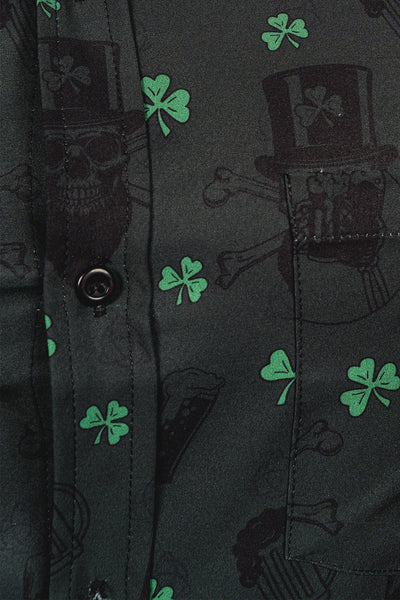 Casual Button Down Shirt - St. Patrick's Day 2022 LIMITED EDITION [ON SALE] - Nine Line Apparel