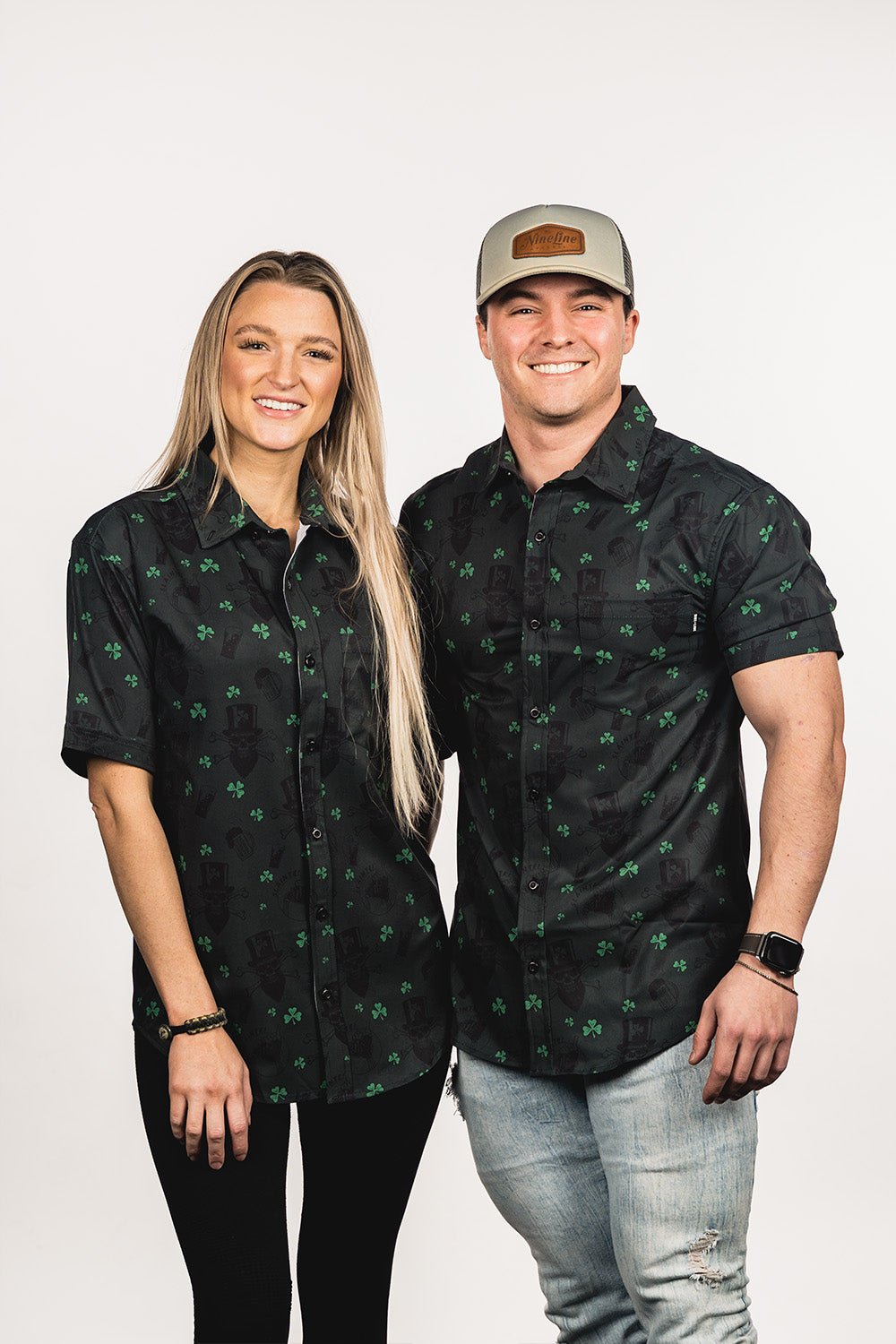 Casual Button Down Shirt - St. Patrick&