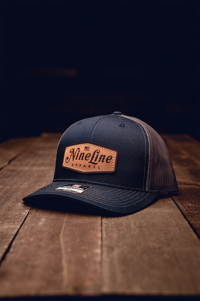 Classic Leather Patch Hat by Richardson [ON SALE] - Nine Line Apparel