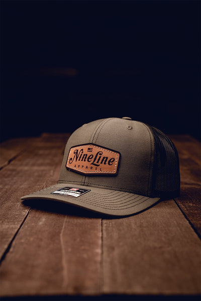 Classic Leather Patch Hat by Richardson [ON SALE] - Nine Line Apparel