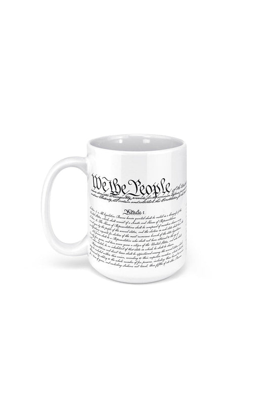 Constitution Ceramic Mug 15 oz - Nine Line Apparel
