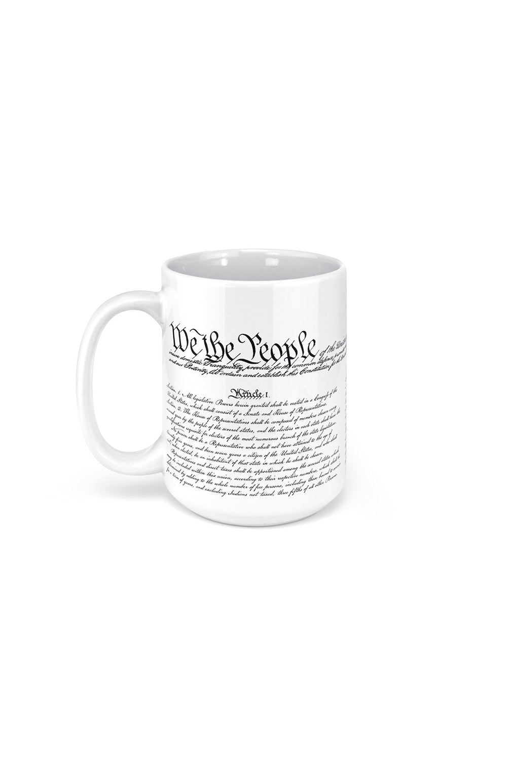 Constitution Ceramic Mug 15 oz - Nine Line Apparel