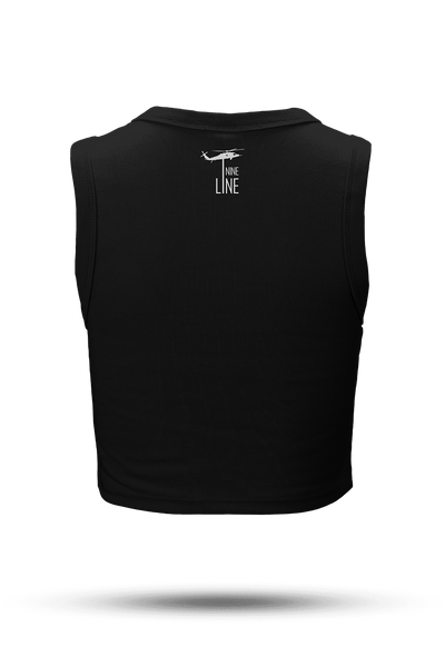 Crop Tank - Rex Skull Flag