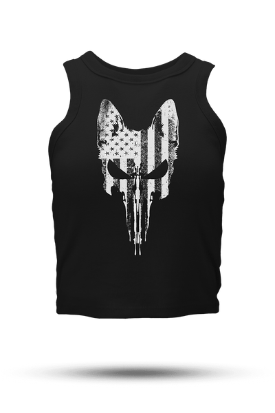 Crop Tank - Rex Skull Flag