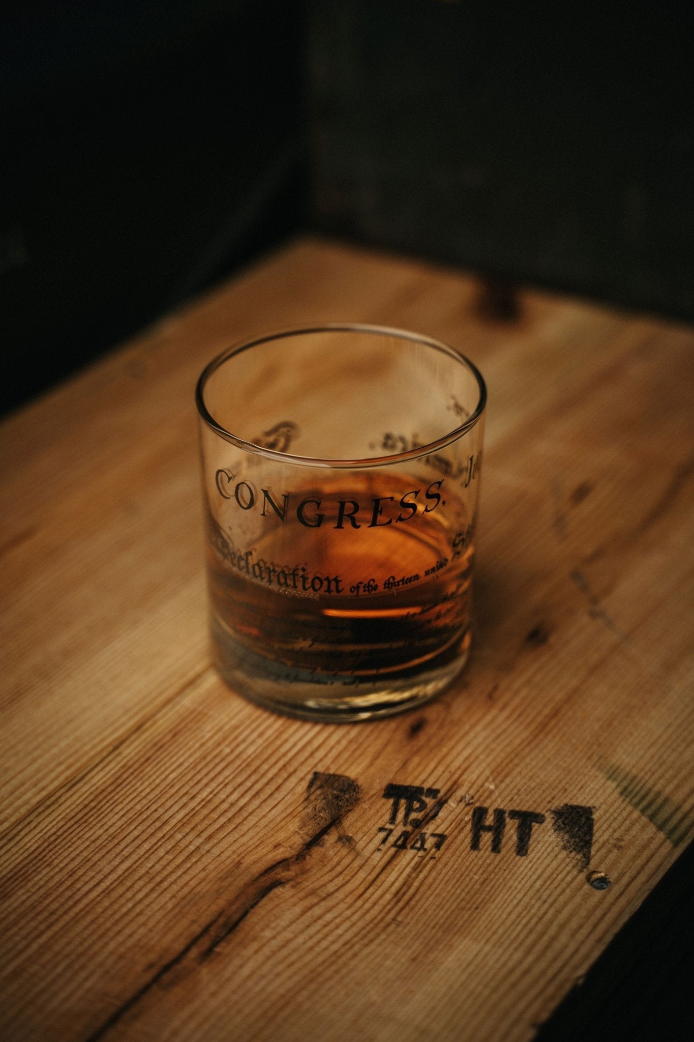 Declaration Whiskey Glass - Nine Line Apparel