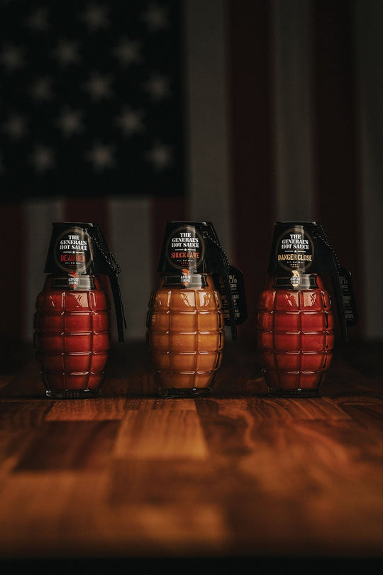 Grenade Hot Sauce 3-Packs - Nine Line Apparel
