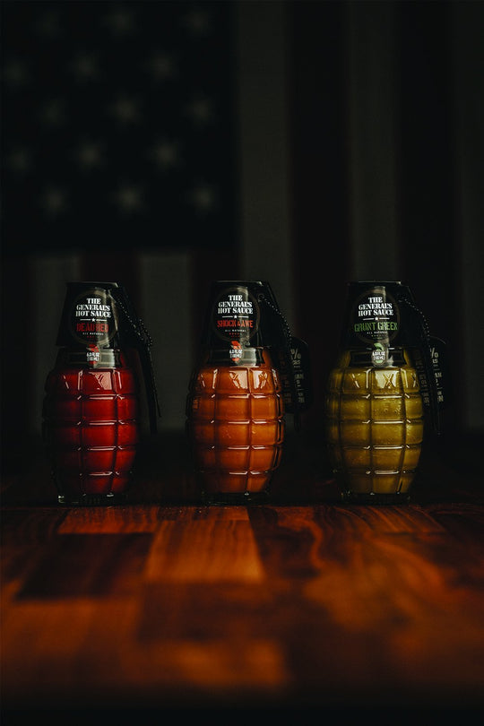 Grenade Hot Sauce 3-Packs - Nine Line Apparel