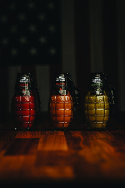 Grenade Hot Sauce 3-Packs - Nine Line Apparel