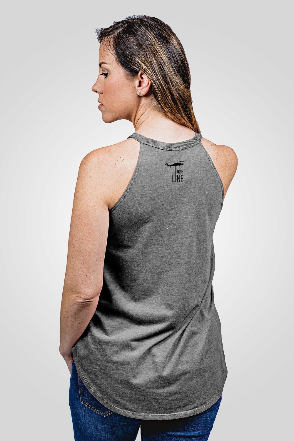 Halter Tank - Strong Women - Nine Line Apparel
