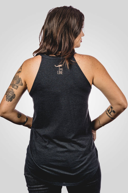Halter Tank - Strong Women - Nine Line Apparel