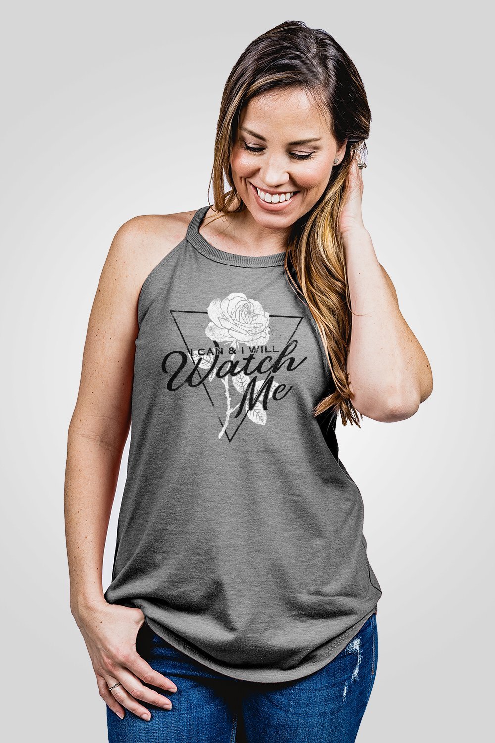 Halter Tank - Watch Me - Nine Line Apparel