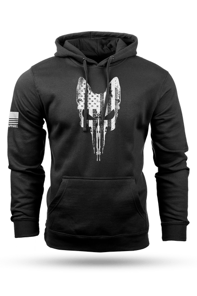 Hoodie - Rex Skull Flag