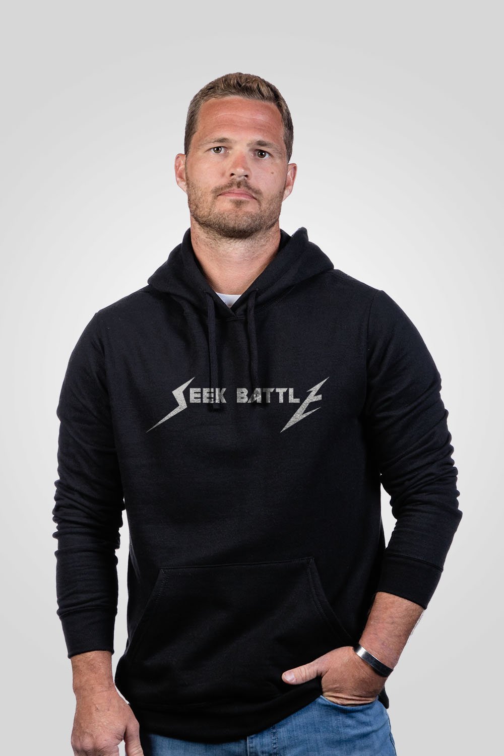 Hoodie - Seek Battle To Those Before Us - Nine Line Apparel