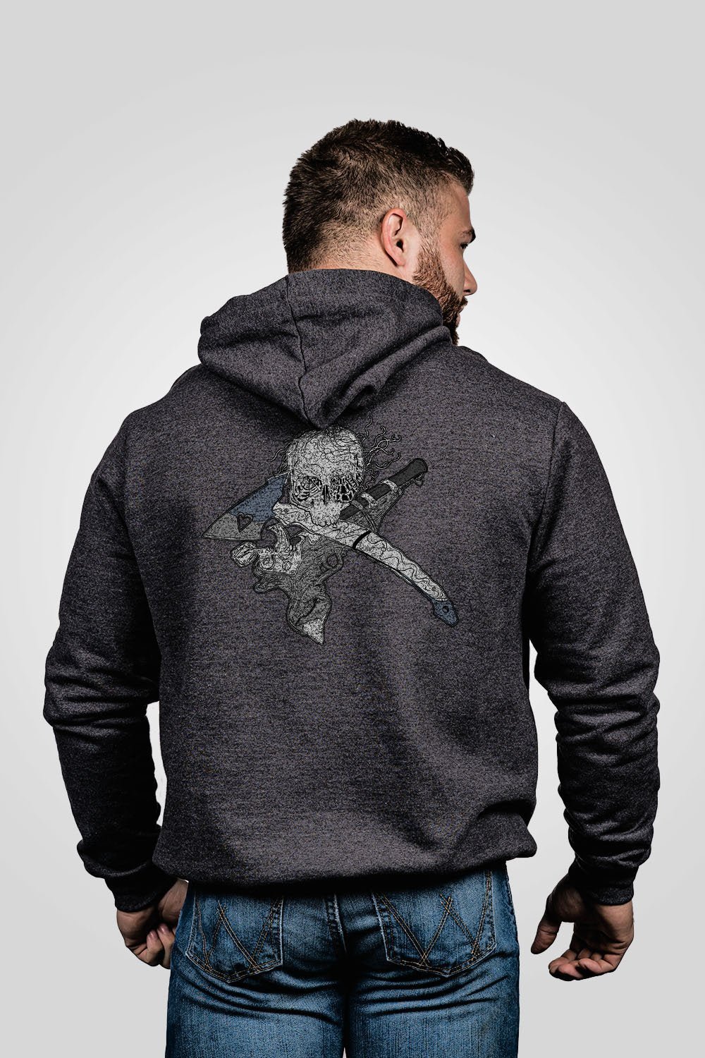 Hoodie - Seek Battle To Those Before Us - Nine Line Apparel