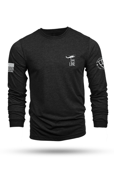 Long-Sleeve Shirt - Thin Blue Line - Nine Line Apparel