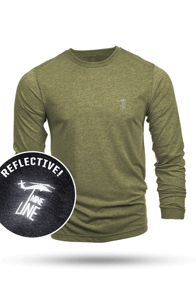 Long-Sleeve T-Shirt - Reflective - Core - Nine Line Apparel