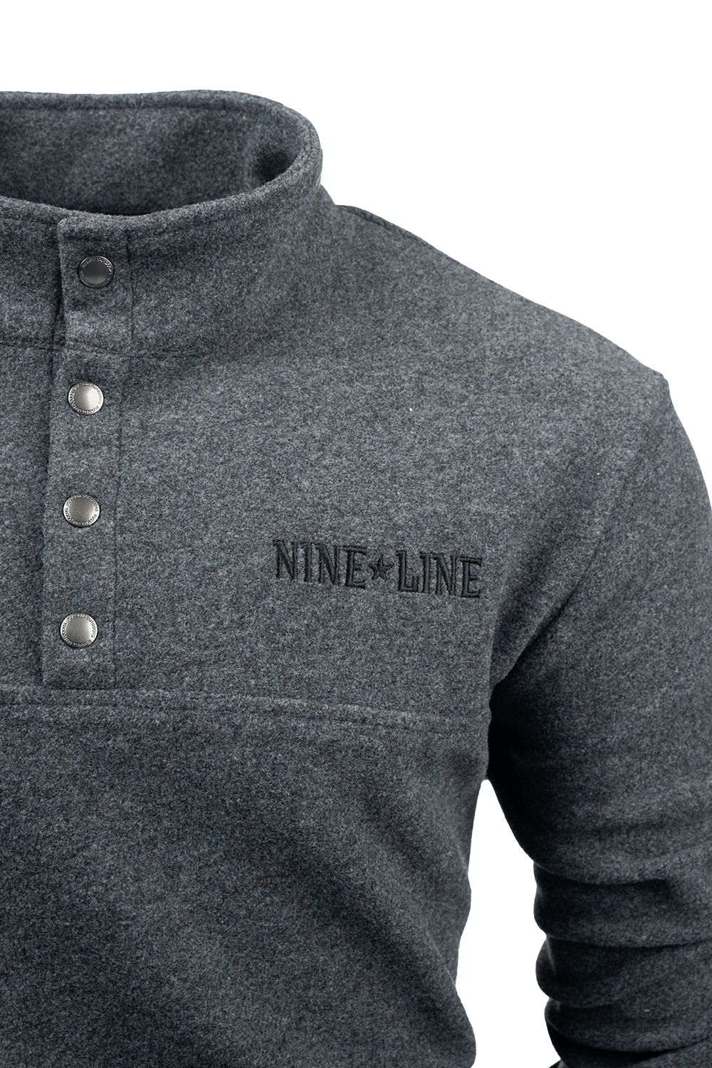 Men's Flannel Snap Pullover - Nine Line Apparel