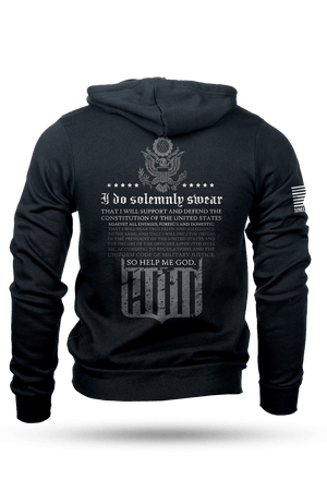 Men's Full-Zip Hoodie - The Oath - Nine Line Apparel