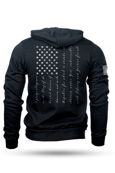 Men's Full-Zip Hoodie - The Pledge - Nine Line Apparel