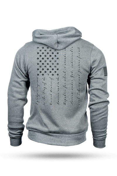 Men's Full-Zip Hoodie - The Pledge - Nine Line Apparel