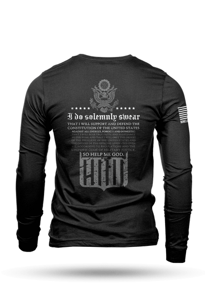 Men's Long Sleeve - The Oath - Nine Line Apparel