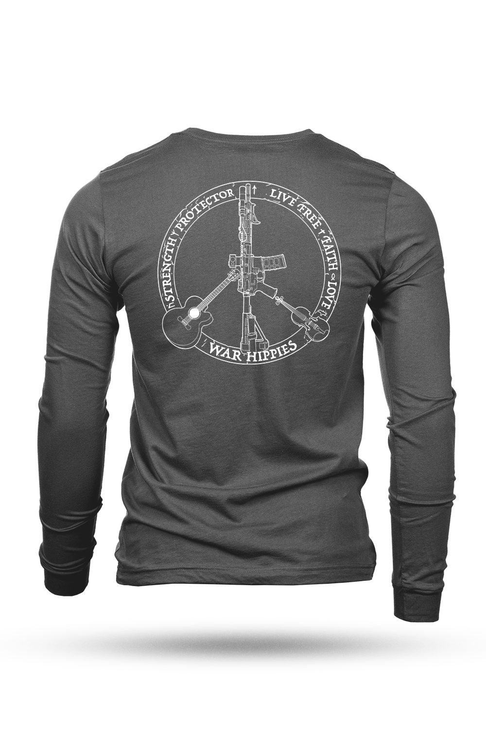 Men's Long Sleeve - War Hippies - Logo - Nine Line Apparel