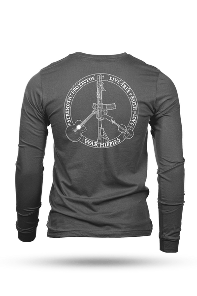 Men's Long Sleeve - War Hippies - Logo - Nine Line Apparel