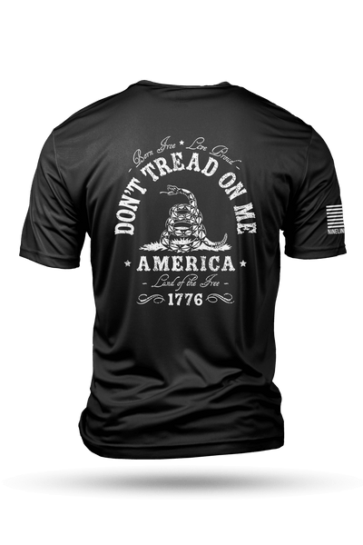 Men's Moisture Wicking T-Shirt - Don't Tread On Me - Nine Line Apparel