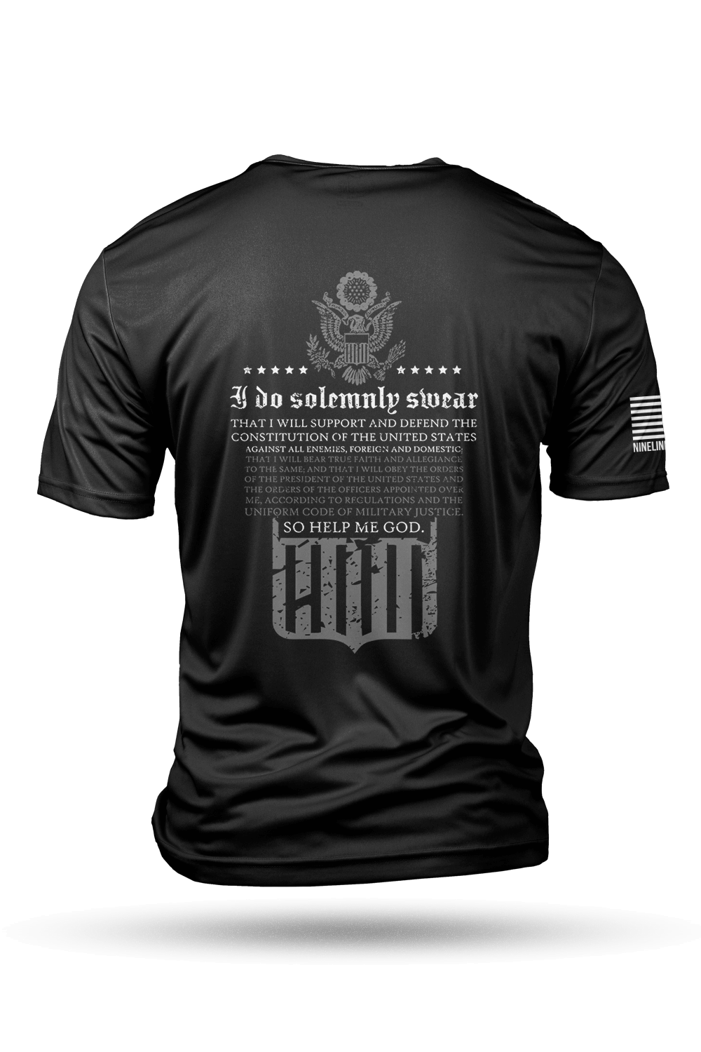 Men's Moisture Wicking T-Shirt - The Oath - Nine Line Apparel