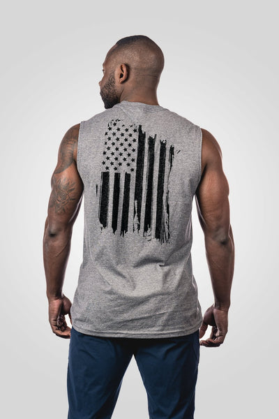 Mens Muscle Tank - America - Nine Line Apparel