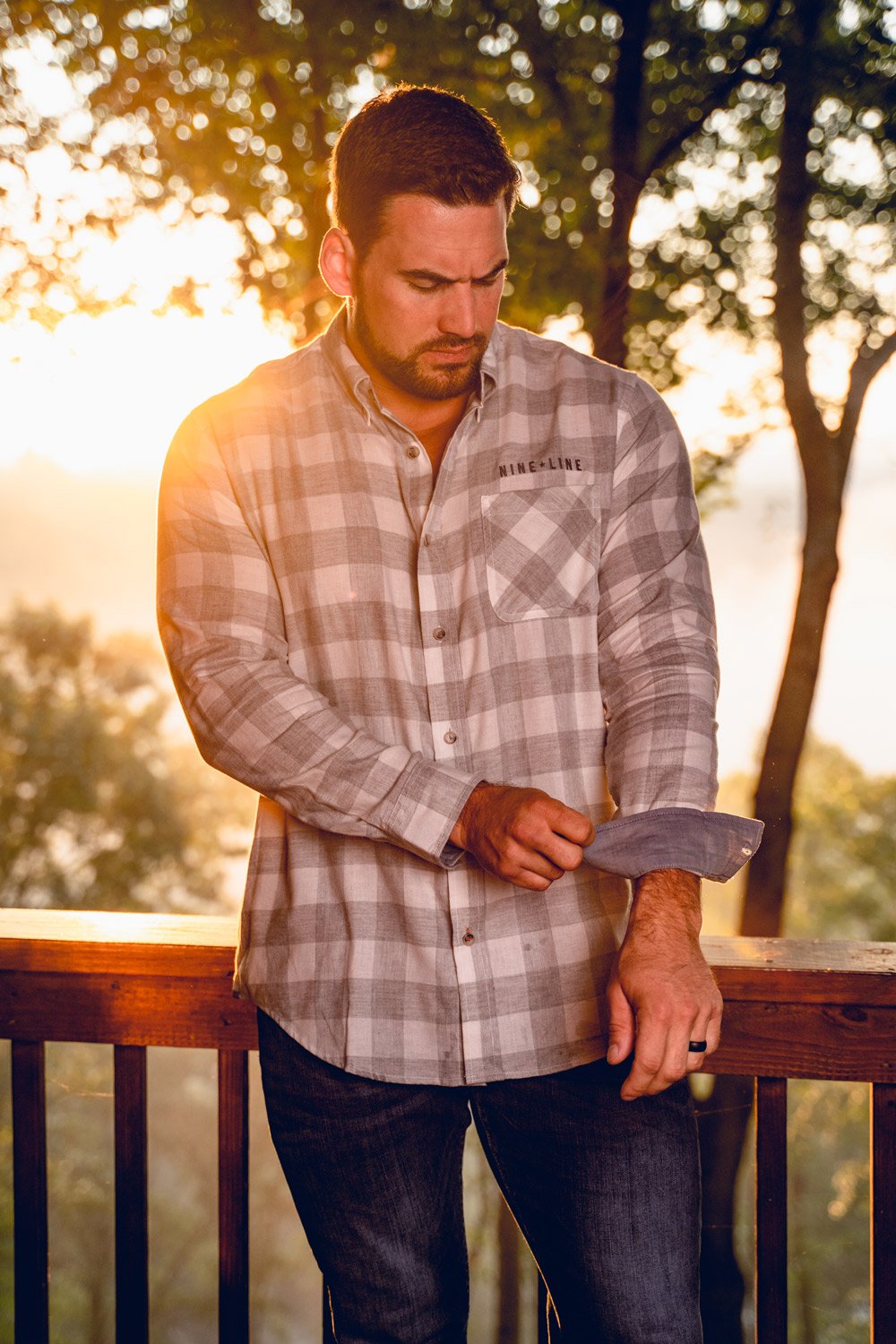 Men's Plaid Flannel - Nine Line Apparel