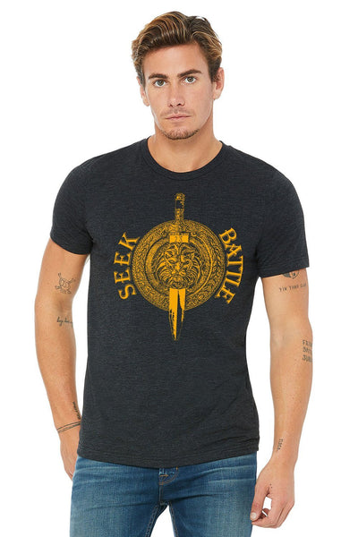 Men's Seasonal T-Shirt - The Man in the Arena - Nine Line Apparel