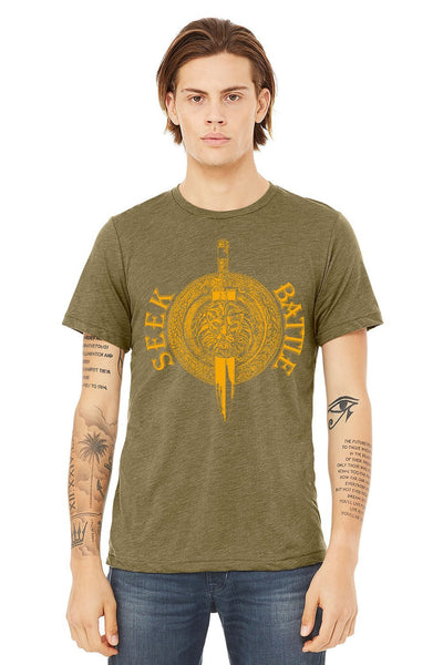 Men's Seasonal T-Shirt - The Man in the Arena - Nine Line Apparel