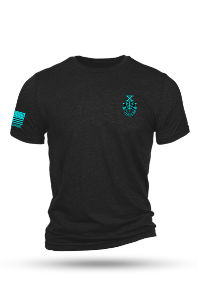 Men's Tri-Blend T-Shirt - Combat Dive School - Nine Line Apparel