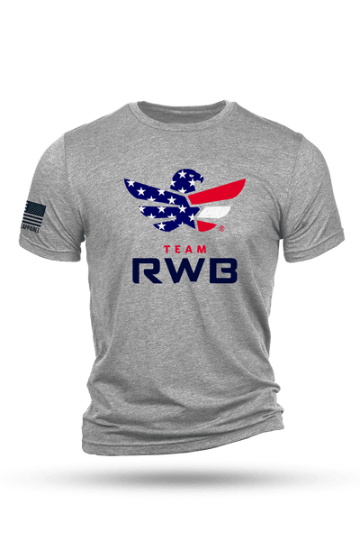 Men's Tri-Blend T-Shirt - Team RWB 4th of July - Nine Line Apparel