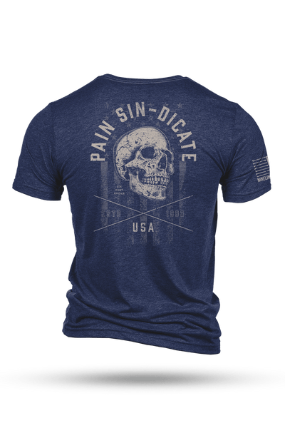 Men's Tri-Blend T-Shirt - Undertaker - Pain Sin - Nine Line Apparel