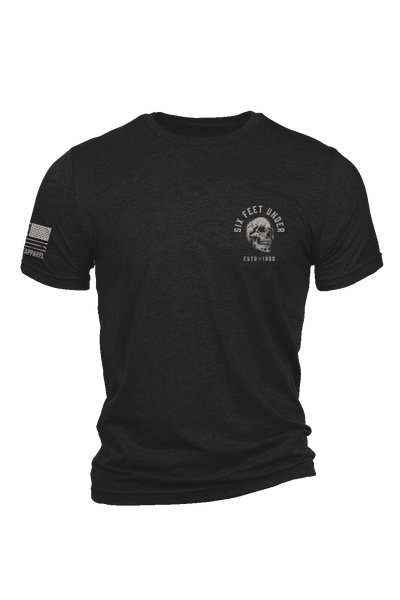 Men's Tri-Blend T-Shirt - Undertaker - Pain Sin - Nine Line Apparel