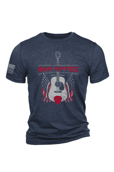 Men's Tri-Blend T-Shirt - War Hippies - Nine Line Apparel