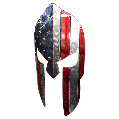 Molten Metal Sign - Spartan Stars and Stripes - Nine Line Apparel