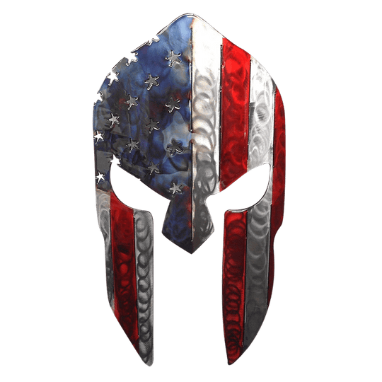 Molten Metal Sign - Spartan Stars and Stripes - Nine Line Apparel
