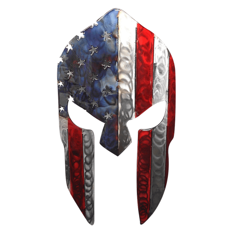 Molten Metal Sign - Spartan Stars and Stripes - Nine Line Apparel