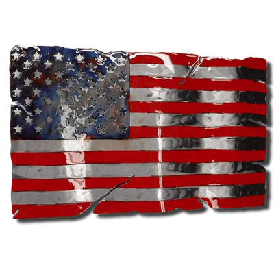 Molten Metal Sign - Stars and Stripes - Nine Line Apparel