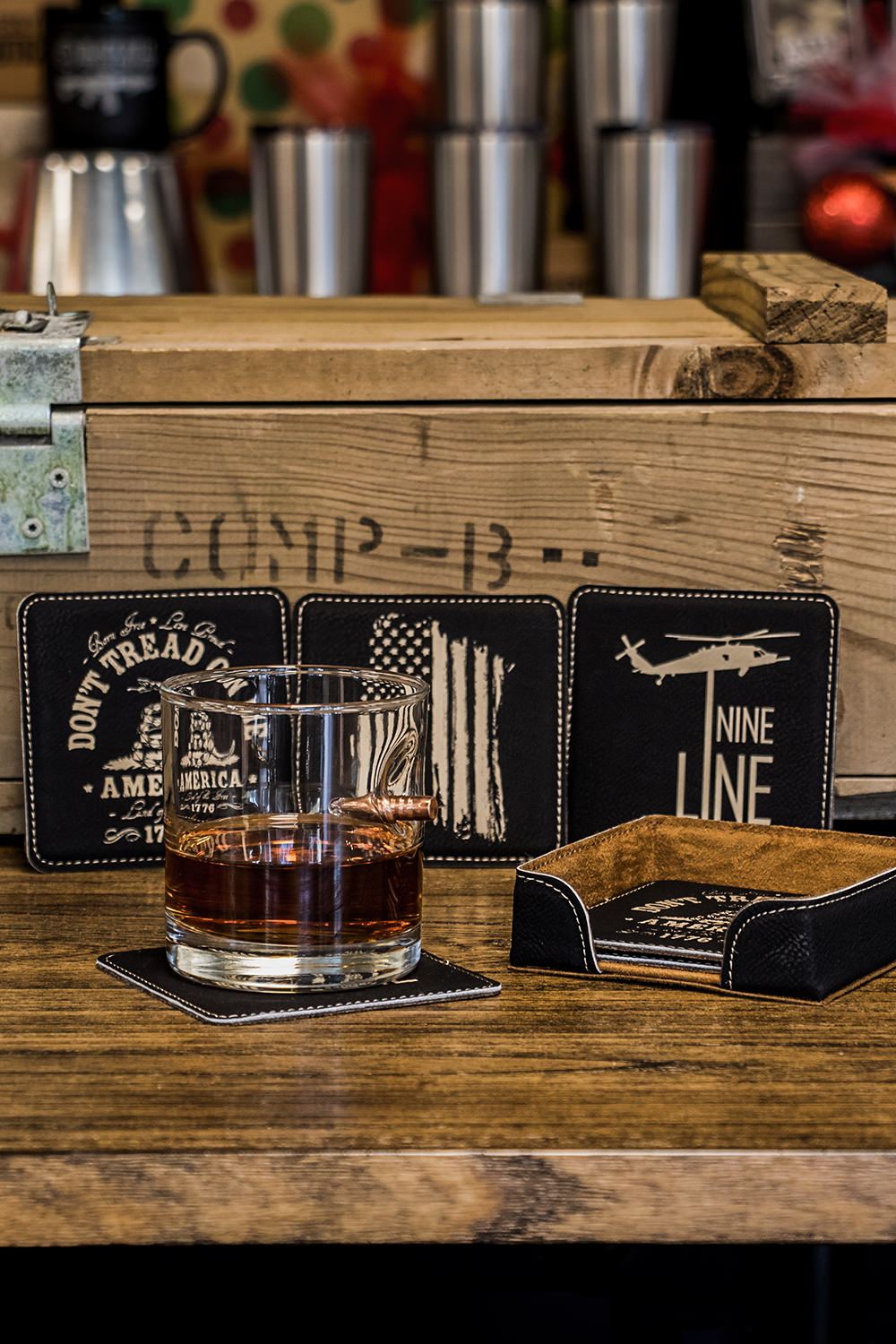 Nine Line Coasters - 6 Pack - Nine Line Apparel